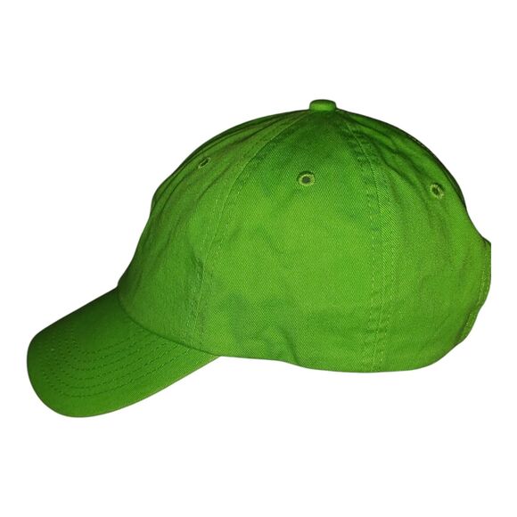 TIK TOK Social Networking Ball Cap Green Adjustable Strap Hat Size Adult/Teens - Picture 2 of 6